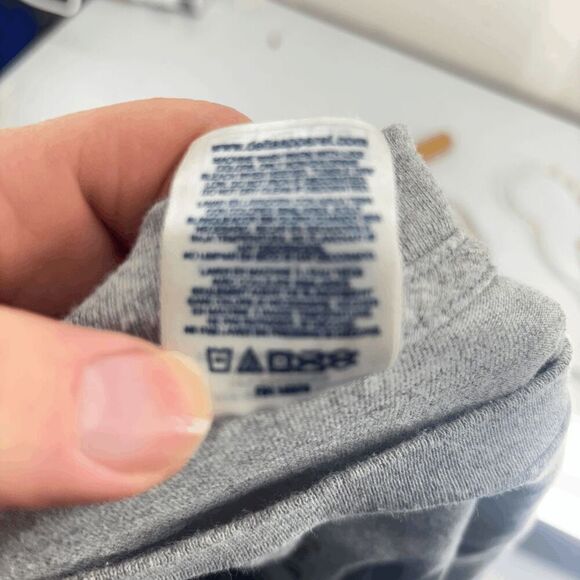 Vintage Genuine Muscle Milk Gray Delta Heavy Weight Shirt Size XL EUC - Picture 3 of 5